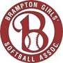Logo for Brampton Girls Softball Association