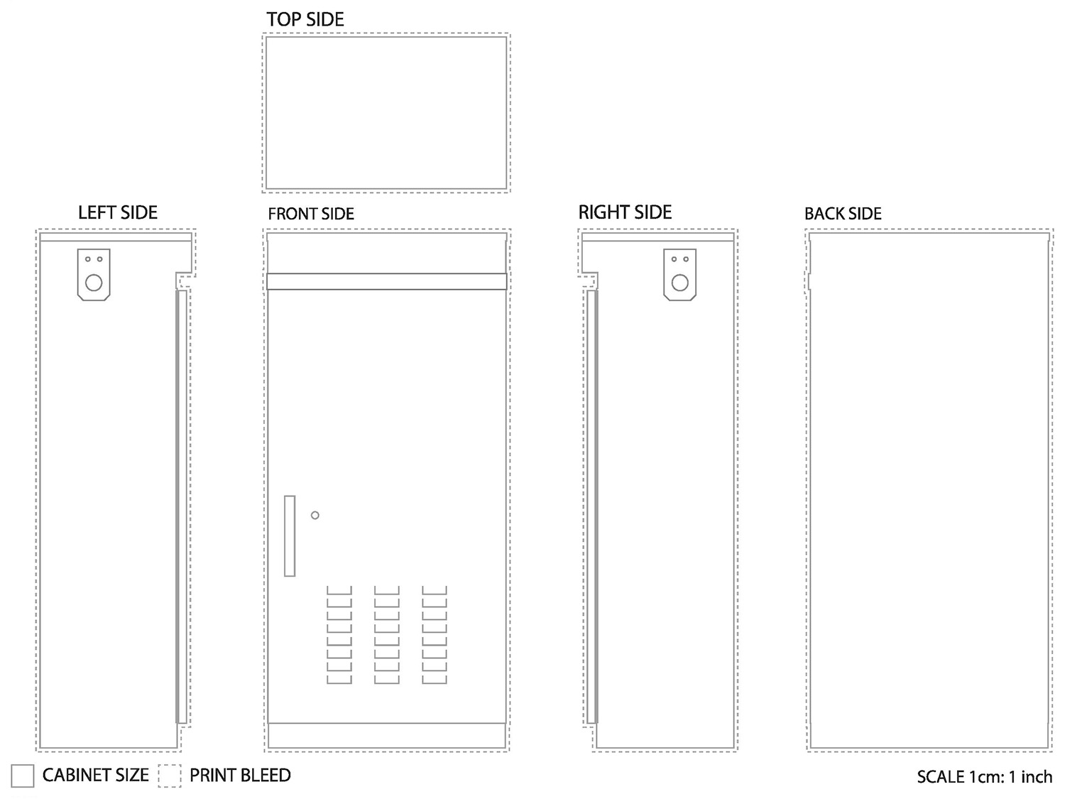 An illustration of the Traffic Box Template. Click to download in PDF.