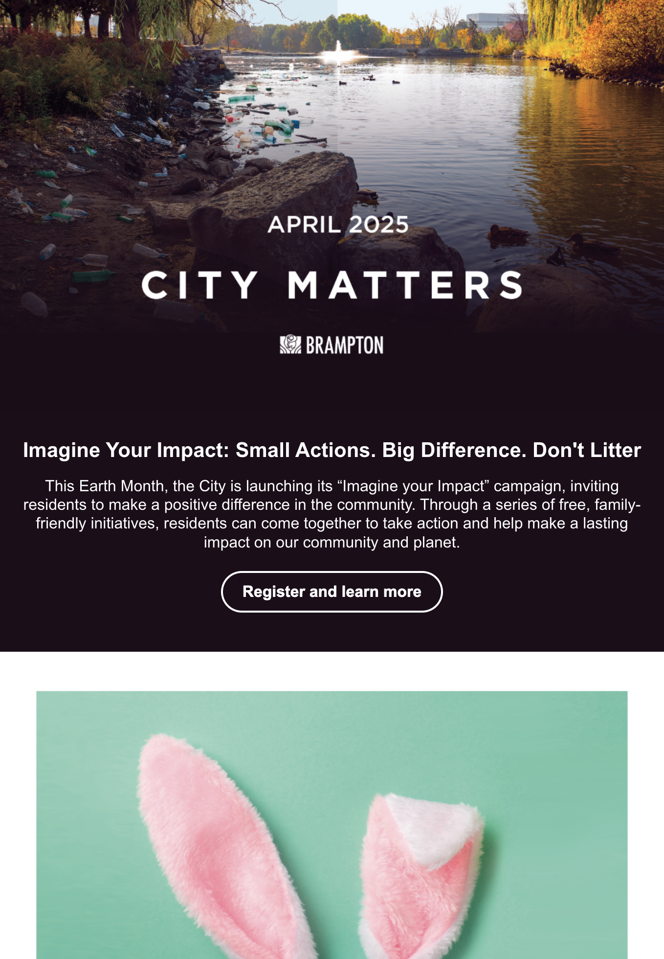 The front cover of the latest City Matters newsletter