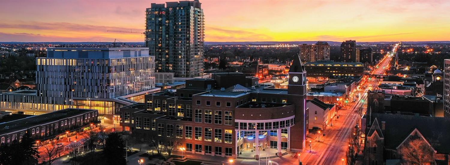 City of Brampton Aerial View