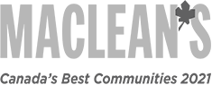 Logo - Macleans, Canada's best Communities 2021