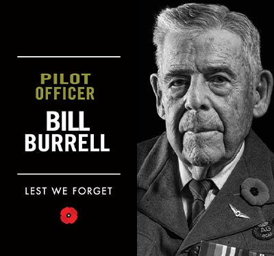 Pilot Officer Bill Burrell