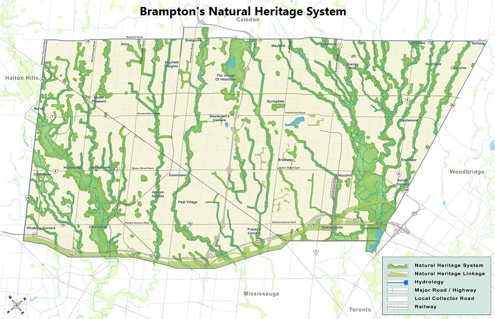 Natural Heritage System Concept Map