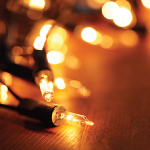 Decorative Lights - Turn off and unplug all lights and decorations before leaving home or going to bed. photo
