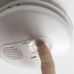 Smoke Alarms - Install working smoke alarms on every storey of your home and outside all sleeping areas. photo