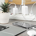 Lithium-ion Batteries – Don’t overcharge devices, unplug the device when it reaches a 100-per cent charge. photo