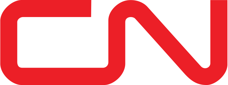 CN, Canadian National Railway Logo