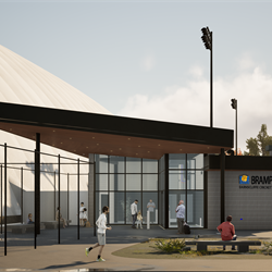 Earnscliffe Cricket Dome - Concept Render