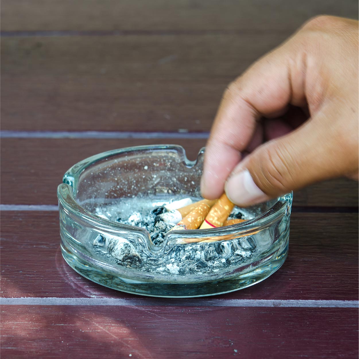 Burning Cigarette