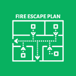 Fire Escape Plan Map