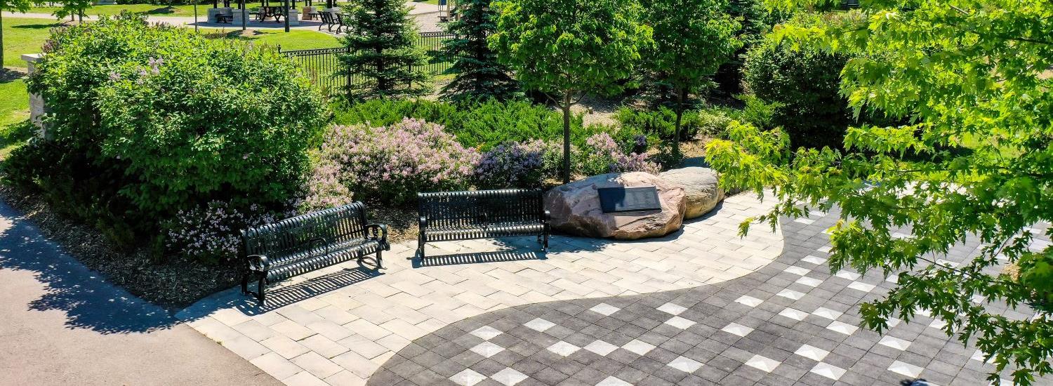 Tree Bench Dedication Page Banner