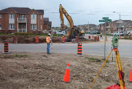 Subdivision Construction Underway